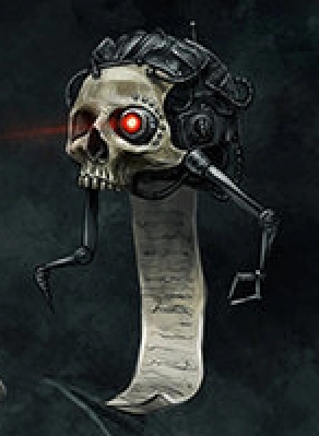 Warhammer 40k servo skull